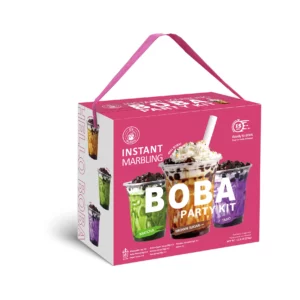 O's Bubble Kit de fête Boba marbré instantané