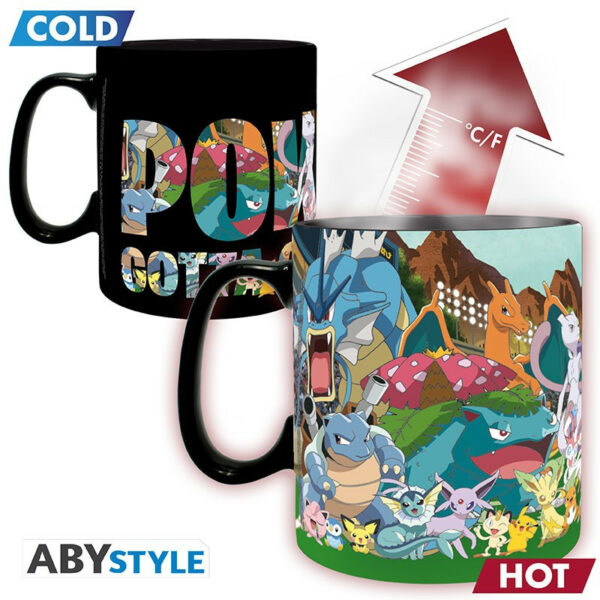 POKEMON - Mug Heat Change - 460 ml