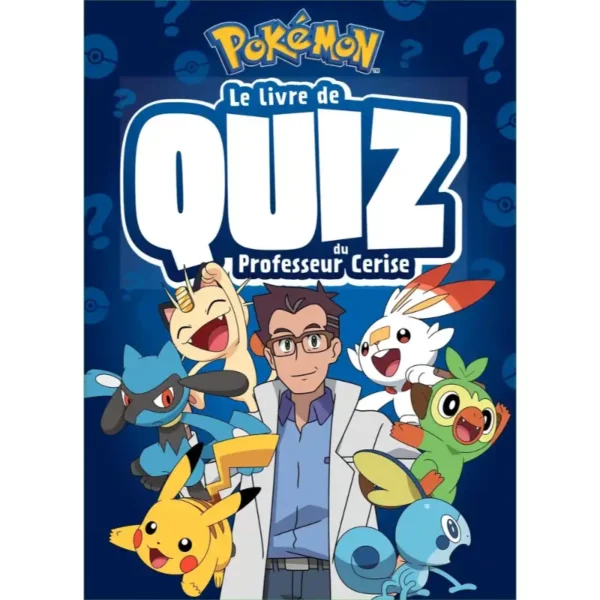 POKEMON - Le livre de quiz du Professeur Cerise