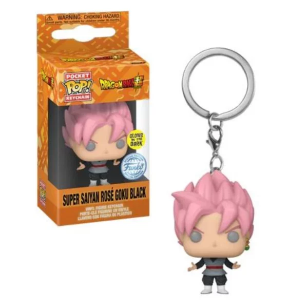 DRAGON BALL SUPER - Pocket Pop Keychains - SSR Goku Black (GW)