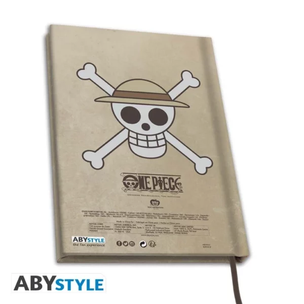 ONE PIECE - Cahier A5 "Wanted Luffy" – Image 3