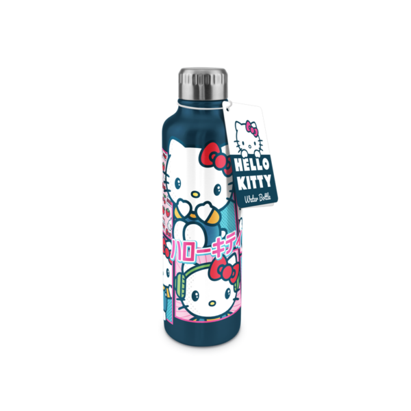 HELLO KITTY - Bouteille d'eau en Métal 500ml