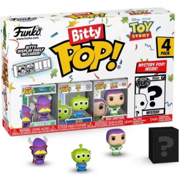 TOY STORY - Bitty Pop 4 Pack 2.5cm - Zurg