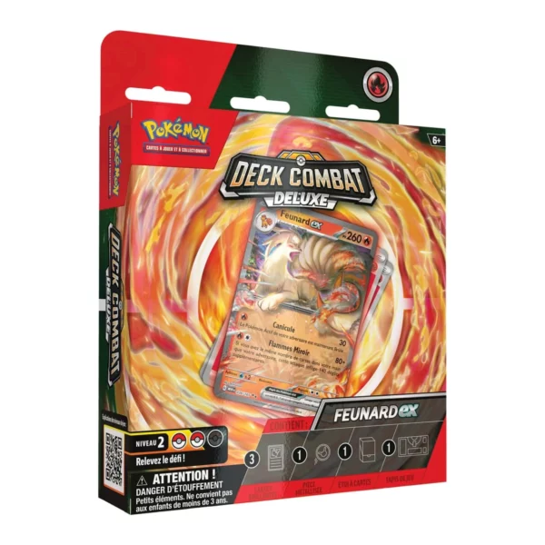 Pokémon - Decks Combat Deluxe Feunard-ex ou Électhor-ex