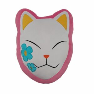 DEMON SLAYER - Coussin Masque Rose