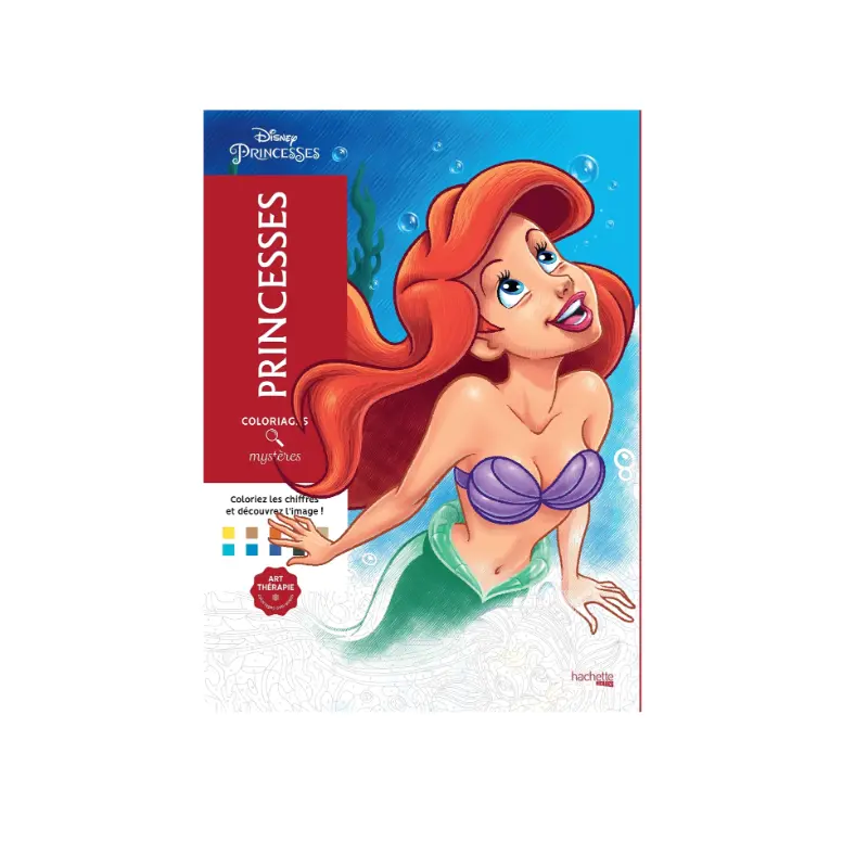 DISNEY - Coloriages Mystères - Princesses
