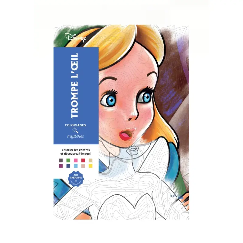DISNEY - Coloriages Mystères - Trompe L'oeil
