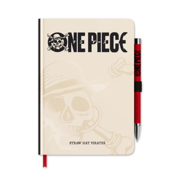 ONE PIECE NETFLIX - Notebook + Stylo-Bille Lumineux - Format A5