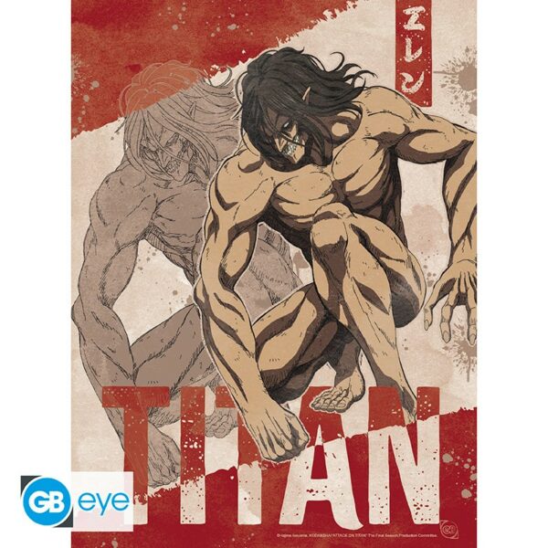 ATTACK ON TITAN - Portfolio 9 posters Personnages S4 – Image 10