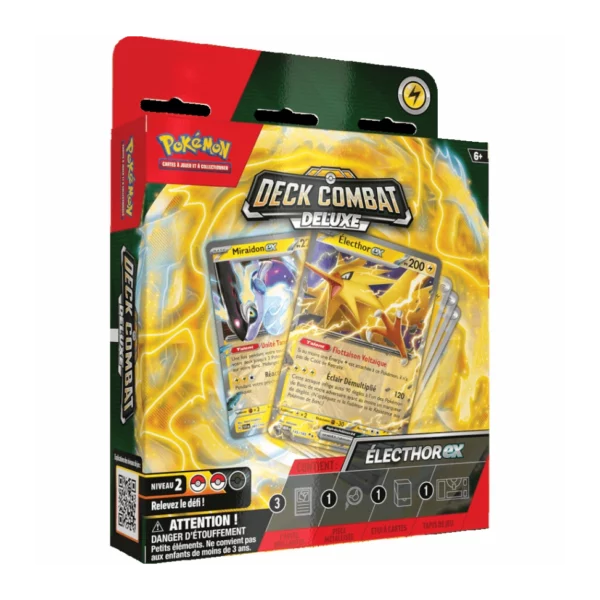 Pokémon - Decks Combat Deluxe Feunard-ex ou Électhor-ex – Image 2