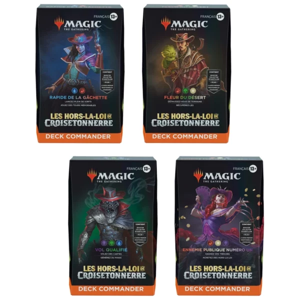 Magic The Gathering - Les Hors-la-loi de Croisetonnerre - Decks Aléatoires