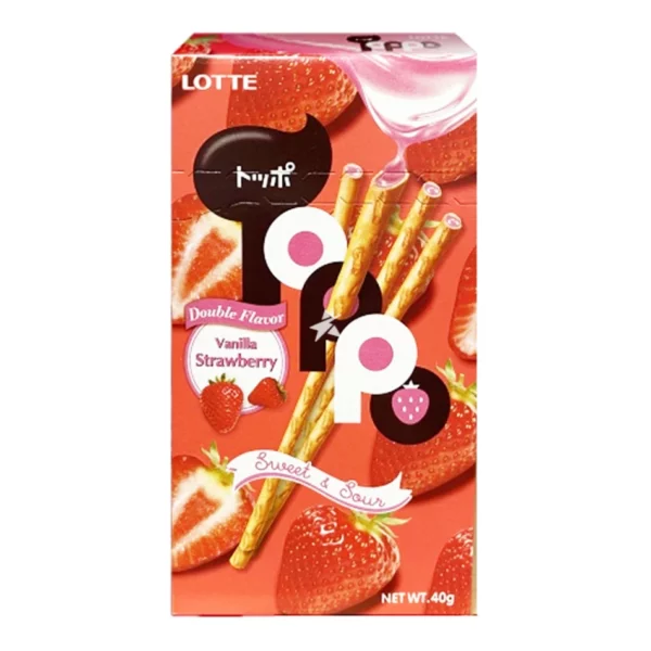 LOTTE - Toppo Vanille Fraise