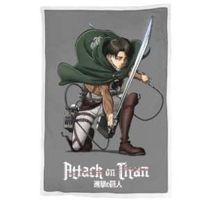 ATTAQUE DES TITANS - Plaid Livai