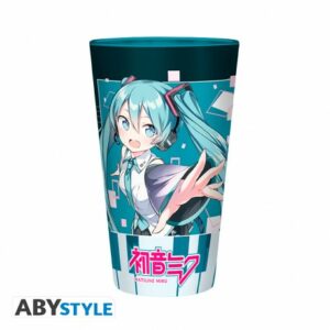 HATSUNE MIKU - Verre XXL - 400 ml - Ville Musicale