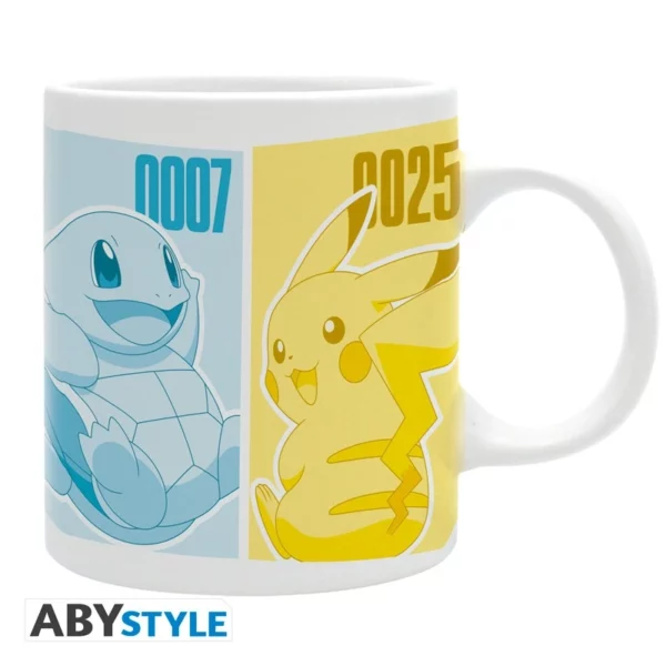 POKEMON - Mug - 320 ml - Pikachu et Starters