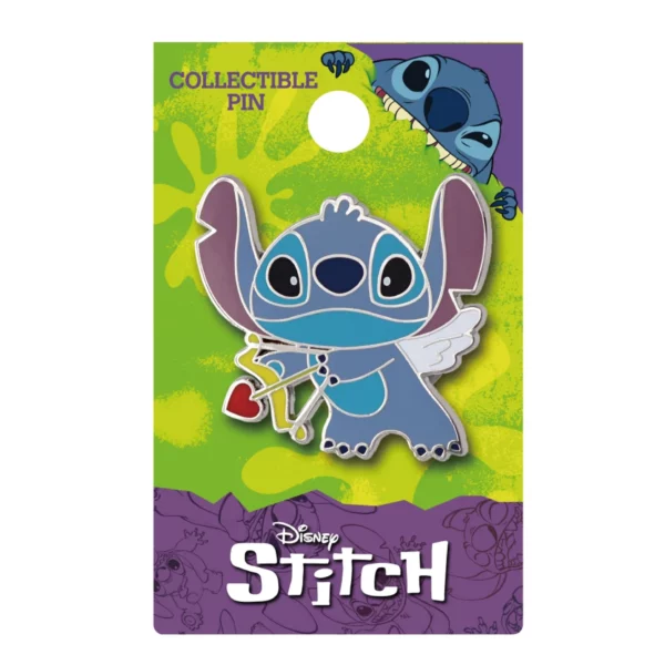 DISNEY - Valentine's Stitch - Pin's en émail