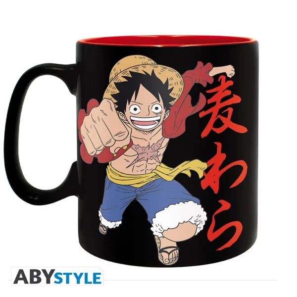 ONE PIECE - Mug - 460 ml - Luffy & Skull