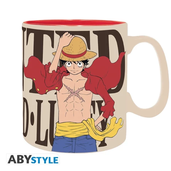 ONE PIECE - Mug - 460 ml - Luffy & Wanted – Image 2