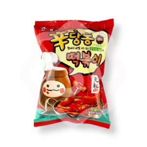 Crackers coréens sucrés et épicés au goût de Tteokbokki