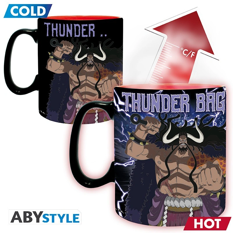 ONE PIECE - Mug Heat Change - 460 ml - Luffy vs Kaido – Image 2