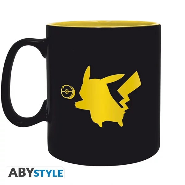 POKEMON - Mug - 460 ml - Pikachu Black Iconic – Image 2