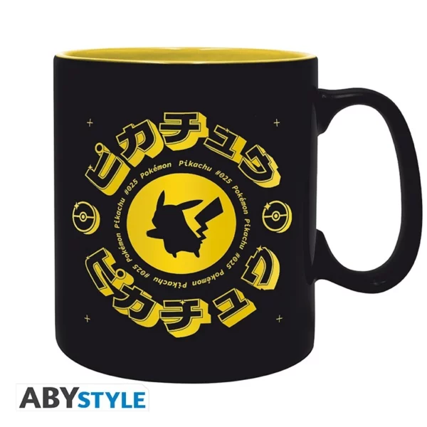 POKEMON - Mug - 460 ml - Pikachu Black Iconic