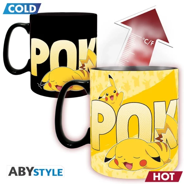 POKEMON - Mug Heat Change - 460 ml - Pikachu – Image 2