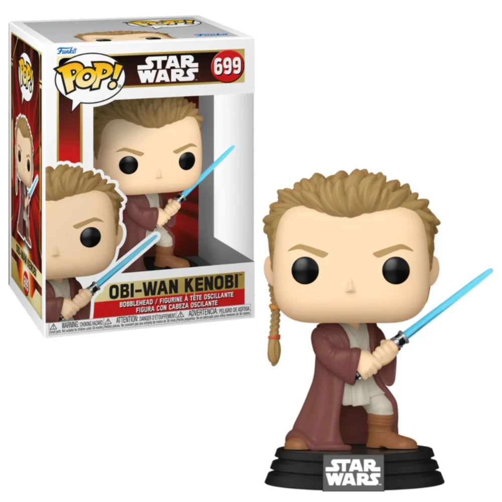 STAR WARS 1 - POP Star Wars N° 699 - Obi-Wan (Jeune)
