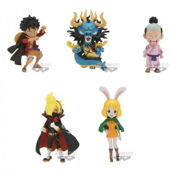 ONE PIECE - WCF Wanokuni Onigashima - Assortiments 12 Figurines 7cm