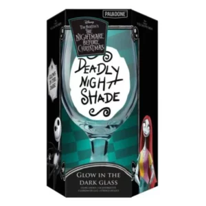 L'ETRANGE NOEL de Mr JACK - Deadly Night Shade - Verre GITD 350ml