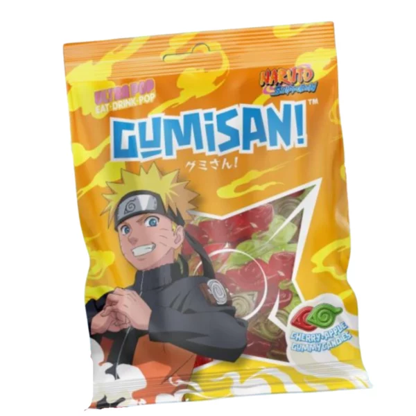 Gumisan! Naruto Gummy Candies - Pomme-Cerise