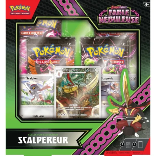 Pokémon - Coffret Collection Illustration - Fable Nébuleuse - Scalpereur