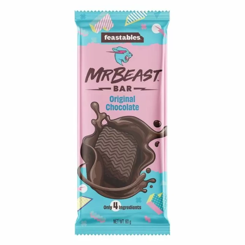 BARRE DE CHOCOLAT MRBEAST 60G
