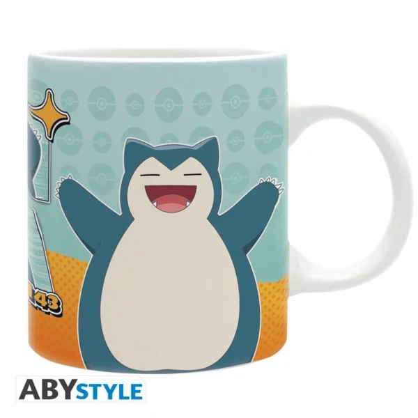 POKEMON - Mug - 320 ml - Ronflex Bande Dessinée