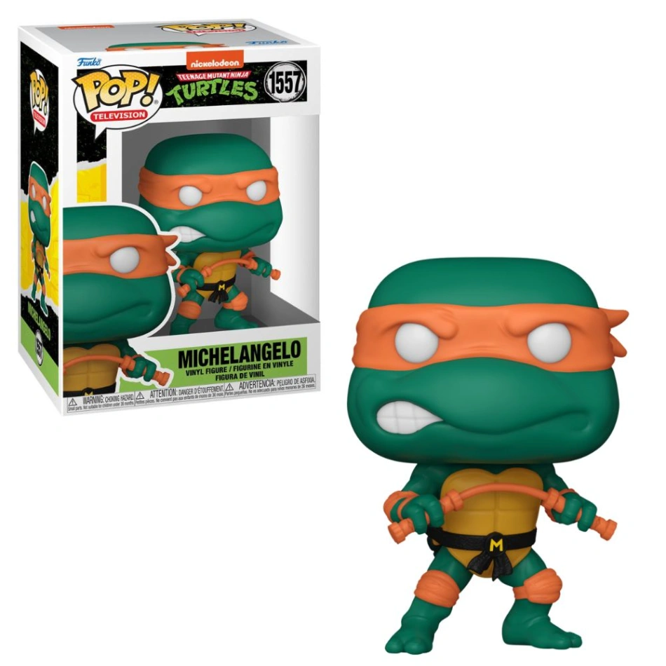 LES TORTUES NINJAS - POP TV N° 1557 - Michelangelo