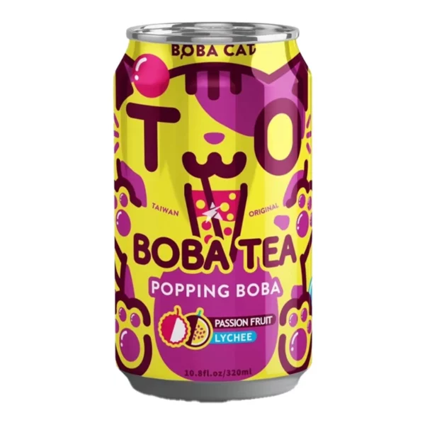 Boba Cat - Tapioca - Litchi & Fruit de la Passion