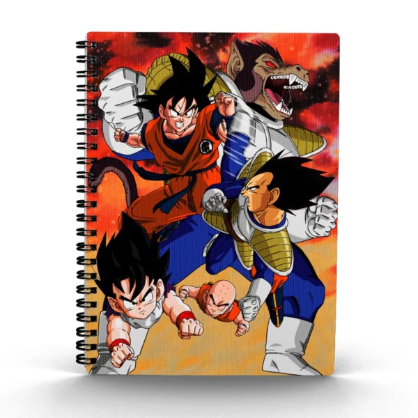 DRAGON BALL Z - Red - Notebook Effet Lenticulaire 3D