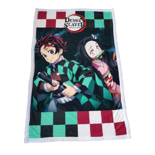 Demon Slayer - Plaid Tanjiro & Nezuko (Buste)