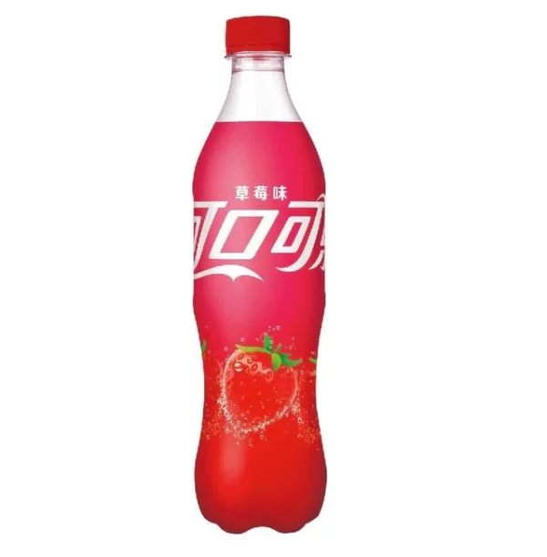 COCA COLA - BOUTEILLE FRAISE 500ML