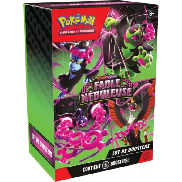 Pokémon - Bundle 6 boosters EV06 - Fables Nébuleuses