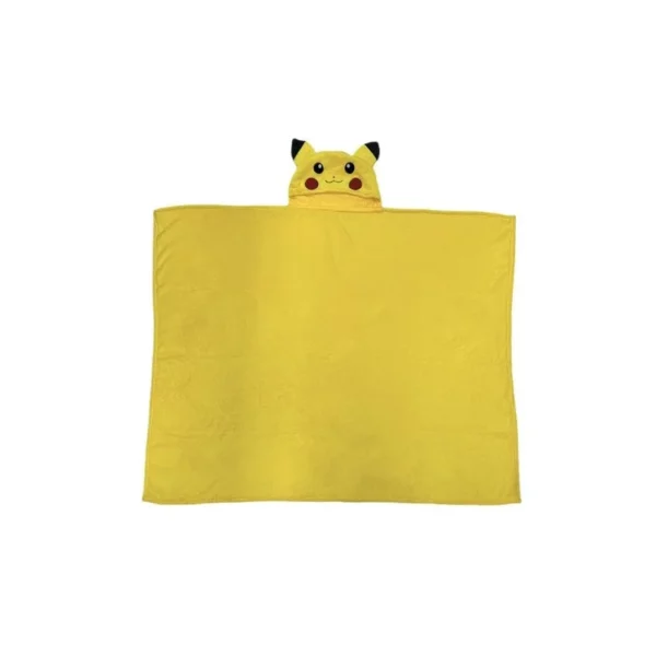 Pokemon - Plaid Capuche Pikachu - 120X150cm