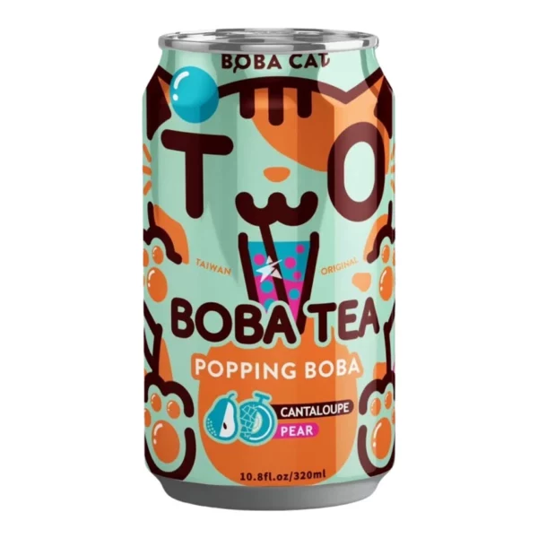 Boba Cat - Tapioca - Melon & Poire