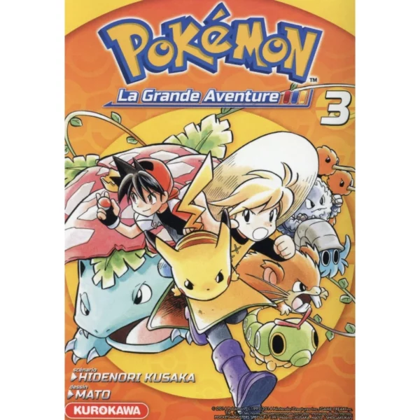 Pokémon - La Grande Aventure - Tome 3