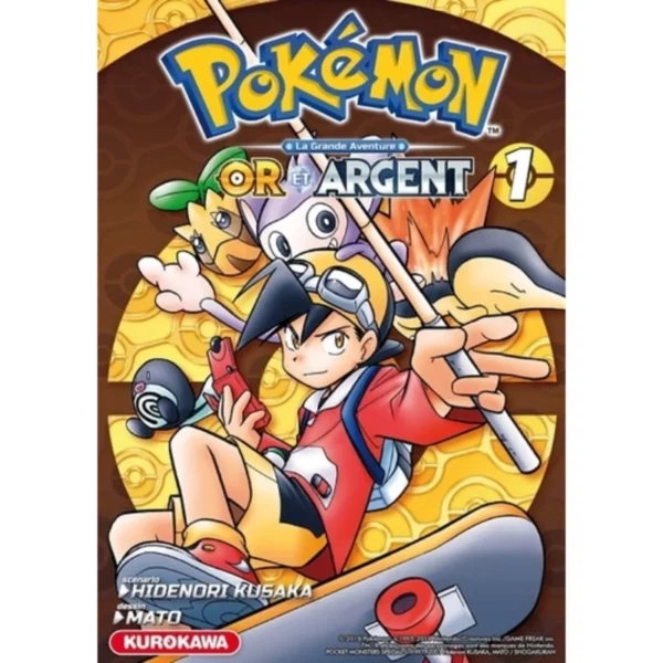 Pokémon - Or & Argent - Tome 1