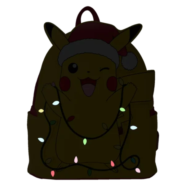 POKEMON - Holiday Pikachu - Mini Sac à Dos LoungeFly – Image 2