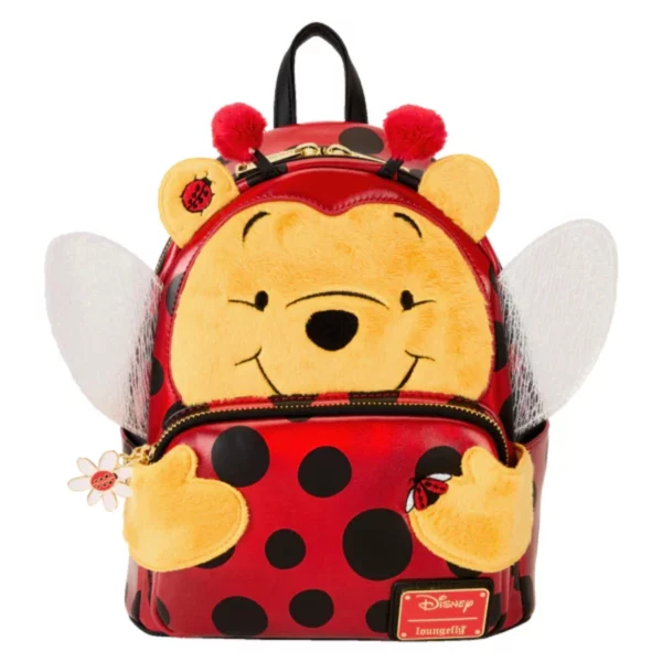 WINNIE L'OURSON - Ladybug Pooh - Mini Sac à Dos LoungeFly