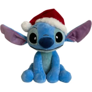 Peluche - Lilo Et Stitch - Stitch avec Bonnet de Noël