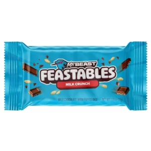 Barre de chocolat au lait Crunch MrBeast Feastables
