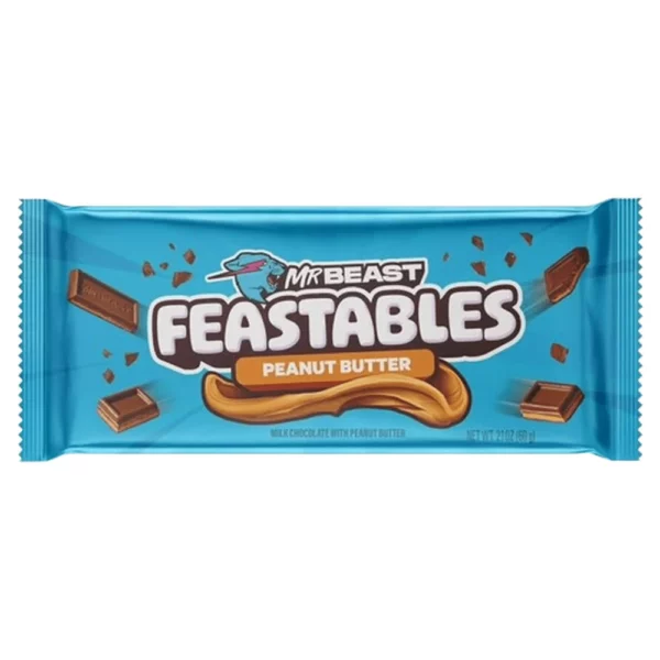 BARRE DE CHOCOLAT DEEZ NUT MRBEAST 60G