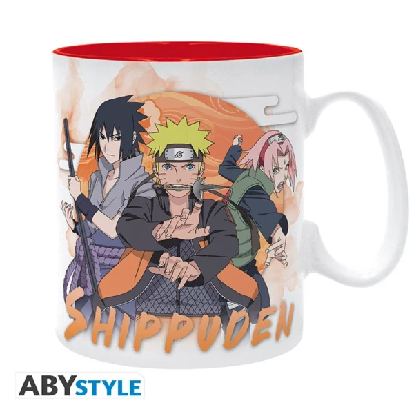 NARUTO SHIPPUDEN - Mug - 460 ml - Passé et présent